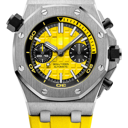 AP Royal Oak Offshore Yellow Rubber – Stainless Steel – 42mm