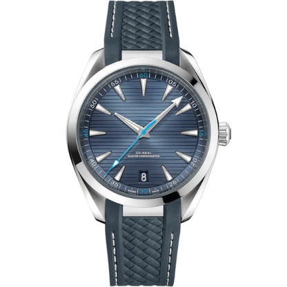OMG Seamaster Aqua Terra – Blue Dial – Blue Rubber – Automatic – 41mm
