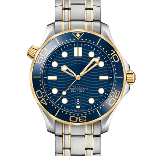 OMG Seamaster Diver 300M – Blue & Gold – Stainless Steel – Automatic – 42mm