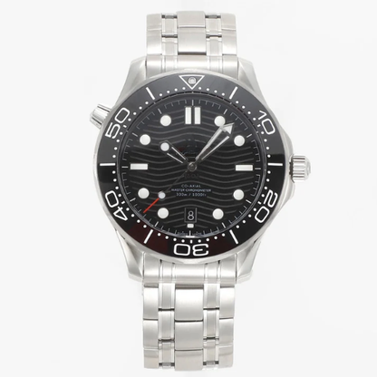 OMG Seamaster Diver 300M – Black & Silver – Stainless Steel – Automatic – 42mm