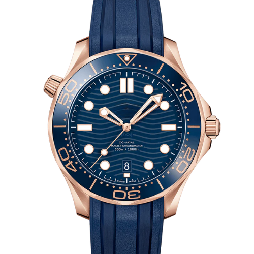 OMG Seamaster Diver 300M – Blue Bezel & Blue Dial – Blue Rubber – Automatic – 42mm