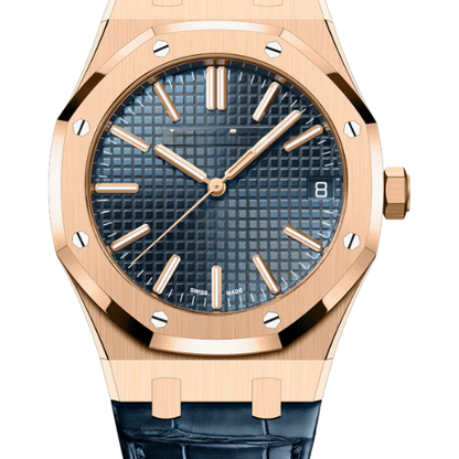 AP Royal Oak Blue Dial – Yellow Strap – 41mm