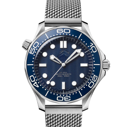 OMG Seamaster Diver 300M – Blue Dial – Stainless Steel – Automatic – 42mm