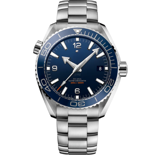 OMG Seamaster Planet Ocean 600M – Blue Ceramic Bezel – Stainless Steel – Automatic – 43.5mm