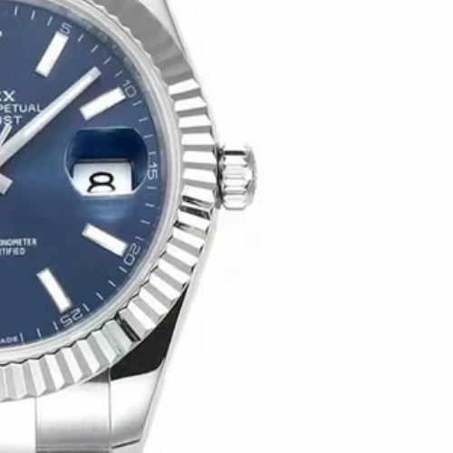 RLX Datejust 41 – Oyster, 41 mm, Oystersteel – Blue dial