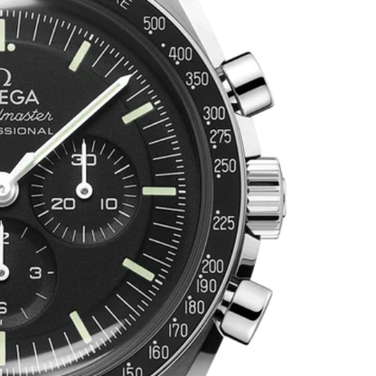 OMG Speedmaster Professional Moonwatch – Black Steel – Manual Winding – 42mm