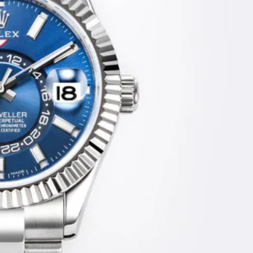 RLX Sky-Dweller 42 - Blue Silver