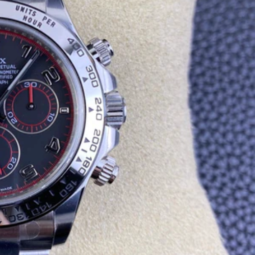 RLX Cosmograph Daytona 40 - Black Red (Steel)