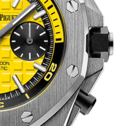 AP Royal Oak Offshore Yellow Rubber – Stainless Steel – 42mm