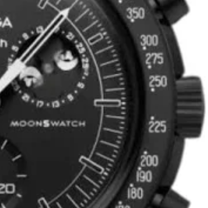 OMG × Swatch MoonSwatch Mission to the Moonphase – Black Snoopy Dial – Black Bioceramic – Quartz – 42mm