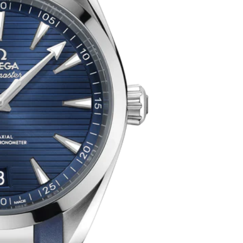 OMG Seamaster Aqua Terra – Blue Dial – Blue Rubber – Automatic – 41mm