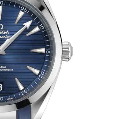 OMG Seamaster Aqua Terra – Blue Dial – Blue Rubber – Automatic – 41mm