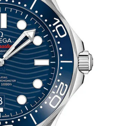 OMG Seamaster Diver 300M – Blue Dial – NATO Canvas Strap – Automatic – 42mm