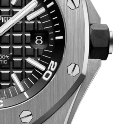 AP Royal Oak Offshore Black Rubber – 904L Steel – 42mm